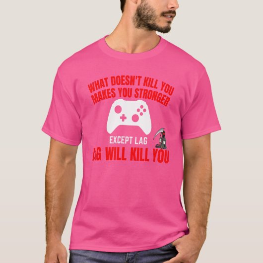 プロゲーマー ノーウブスライヤー ゲーム コンソール Tシャツ (正面)