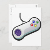 プロゲーマー, ビデオゲームコントローラー ポストカード (正面/裏面)