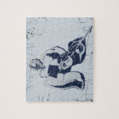 プロゴアリー – アイスホッケーゴアリー ジグソーパズル (縦)