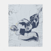 プロゴアリー – アイスホッケーゴアリー フリースブランケット (正面)