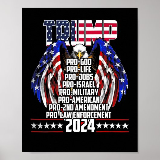 プロゴッドプロライフPoジョブズプロイスラエルPro 2024 ポスター (正面)