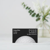 プロゴルフのテーマ 名刺 (スタンド正面)