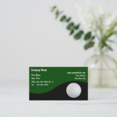 プロゴルフのテーマ 名刺 (スタンド正面)