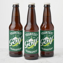 プロゴルファー NAME ゴルフトロフィー トーナメント ゴルフ ビールラベル