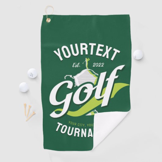 プロゴルファーNAMEゴルフトロフィー大会ゴルフ ゴルフタオル (インサイチュ)