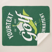 プロゴルファーNAMEゴルフトロフィー大会ゴルフ シェルパブランケット (正面(横))