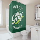 プロゴルファーNAMEゴルフトロフィー大会ゴルフ シャワーカーテン (インサイチュ)