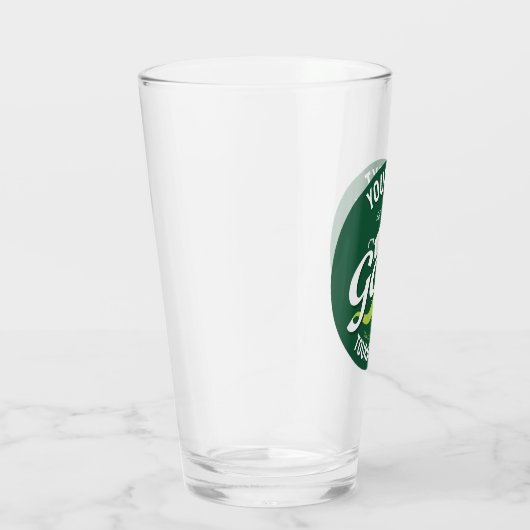 プロゴルファーNAMEゴルフトロフィー大会ゴルフ タンブラーグラス (右)