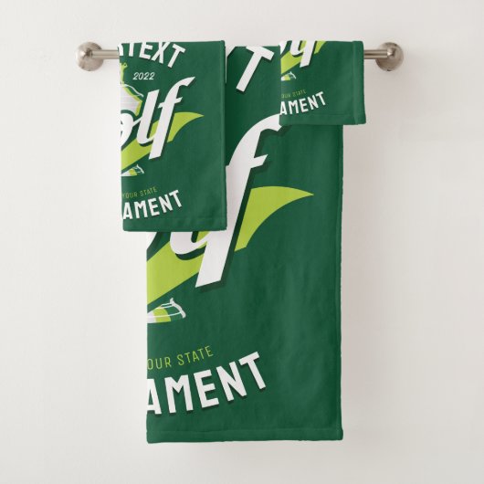 プロゴルファーNAMEゴルフトロフィー大会ゴルフ バスタオルセット (インサイチュ)