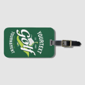 プロゴルファーNAMEゴルフトロフィー大会ゴルフ ラゲッジタグ (正面横)