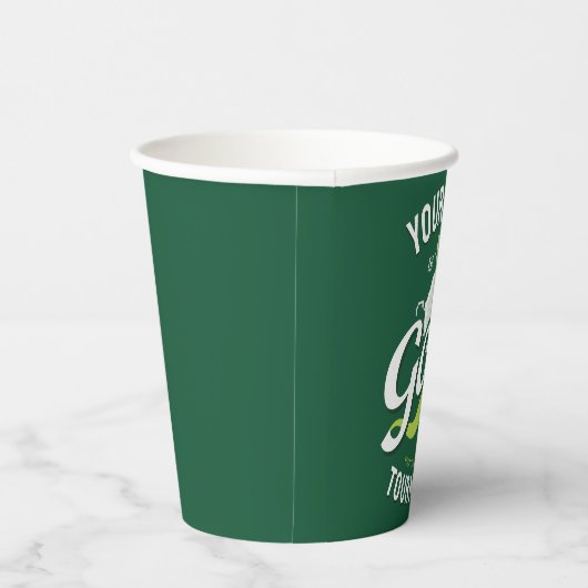 プロゴルファーNAMEゴルフトロフィー大会ゴルフ 紙コップ (右)