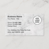 プロゴ企業のゴ名刺のエグゼクティブ追加 名刺 (正面)