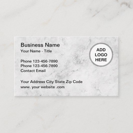 プロゴ企業のゴ名刺のエグゼクティブ追加 名刺 (正面)