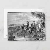 プロシアのフレデリック2世が ポストカード (正面/裏面)