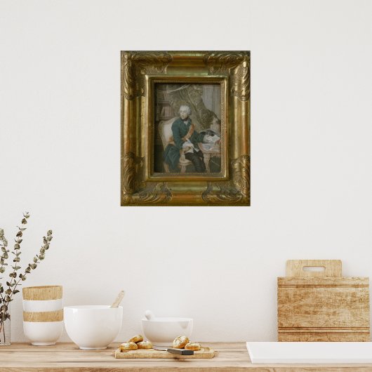 プロシアのフレデリック2世 ポスター (キッチン)