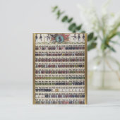 プロシアの新しい統一デザイン王室の。 ポストカード (スタンド正面)