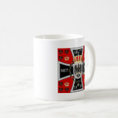 プロシアの王の王室のな標準 コーヒーマグカップ (正面右)