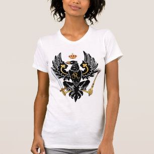 プロシアの王国の旗 Tシャツ