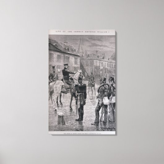 プロシアの王子 キャンバスプリント (正面)