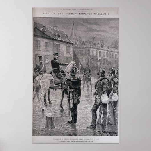 プロシアの王子 ポスター (正面)