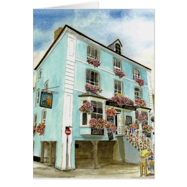 「プロシアの王」カード (正面)