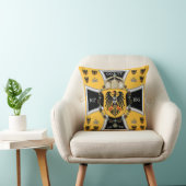 プロシアのKeiserの旗 クッション (椅子)