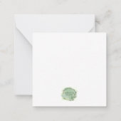 プロシアンブルーリースノテカーズ ノートカード (裏面)