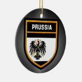 プロシア国旗 セラミックオーナメント (右)