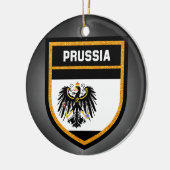 プロシア国旗 セラミックオーナメント (左)