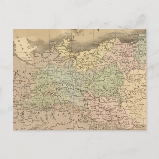 プロシア州 ポストカード (正面)