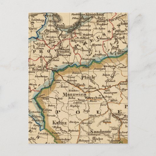 プロシア帝国 ポストカード (正面)