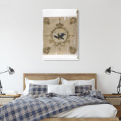 プロシア歩兵旗 キャンバスプリント (インサイチュ (寝室))