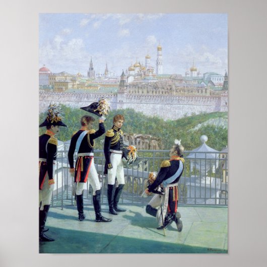 プロシア王フリードリッヒ・ウィルヘルム2世 ポスター (正面)