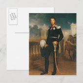 プロシア王フレドリック3世 ポストカード (正面/裏面)