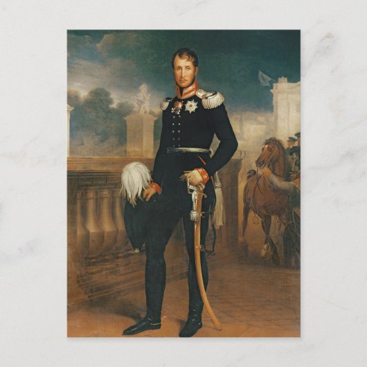 プロシア王フレドリック3世 ポストカード (正面)