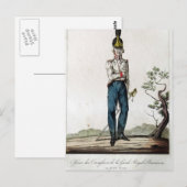 プロシア警備隊 ポストカード (正面/裏面)