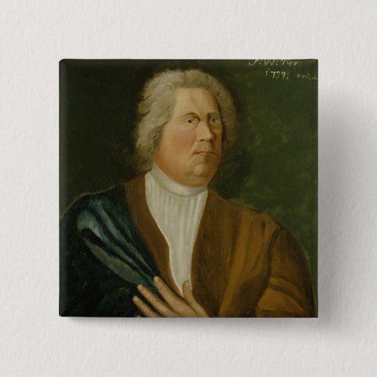 プロシア1737年のFrederickウィリアムI王 缶バッジ (正面)