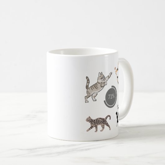 プロジェおもしろいクトマネージャエンジニアリング業務 コーヒーマグカップ (正面右)