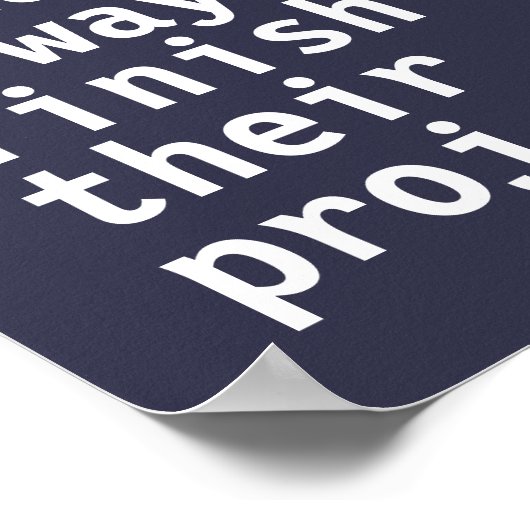 プロジェおもしろいクト管理者引用文残虐な誤見積PMO ポスター (角)