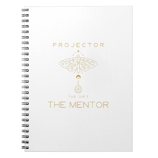 プロジェクタ型人間デザイン ノートブック (正面)