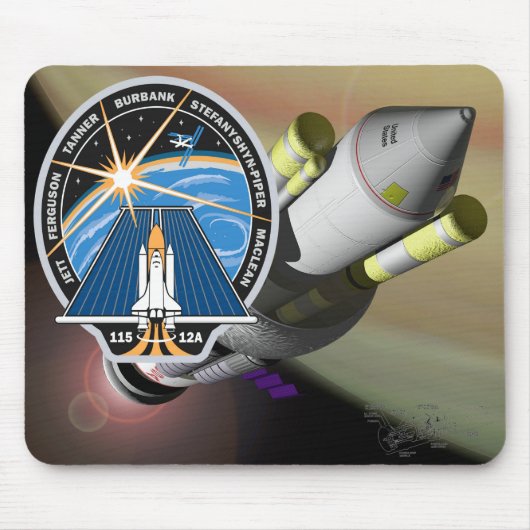 プロジェクトのオリオンのモンタージュ マウスパッド (正面)