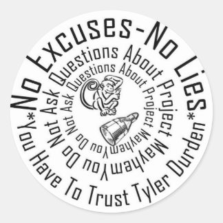 プロジェクトのメイヘム ラウンドシール