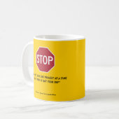 プロジェクトの救済者のマグ コーヒーマグカップ (正面左)