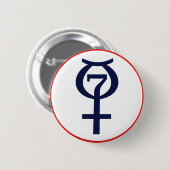 プロジェクトの水星ボタン 缶バッジ (正面&裏面)