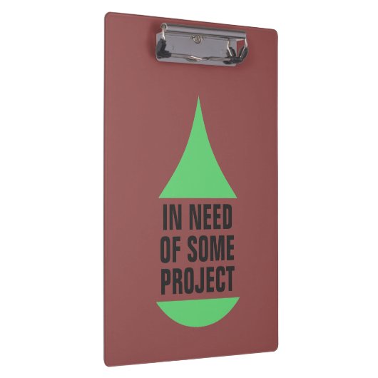 プロジェクトの緑のドロップが必要 クリップボード (右)