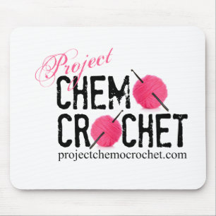 プロジェクトのChemoのかぎ針編みのmousepad マウスパッド