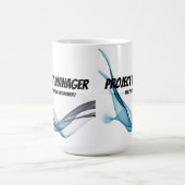 プロジェクトマネージャパワー水彩すごい色とは コーヒーマグカップ (中央)