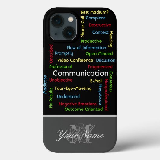 プロジェクトマネージャーのためのコミュニケーション用語 Case-Mate iPhoneケース (裏面)