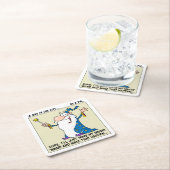 プロジェクトマネージャーの魔力 スクエアペーパーコースター (インサイチュ)