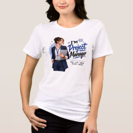 プロジェクトマネージャーのTシャツデザイン トライブレンドTシャツ